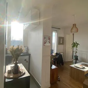  Appartement Ensoleille, Et Equipe Avec Vue Tour Eiffel Et Pantheon