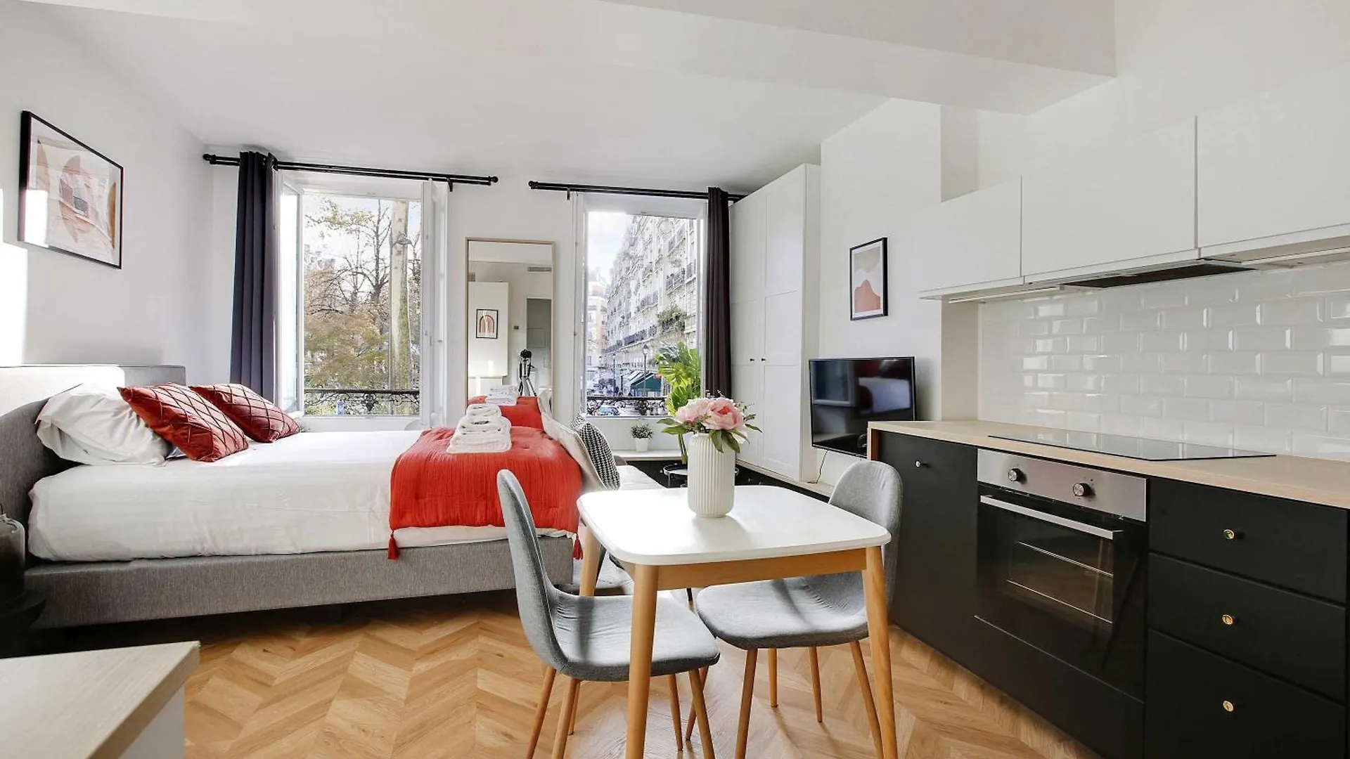 Apartment Bastille - Elegant Studio 2 Persons Paris France