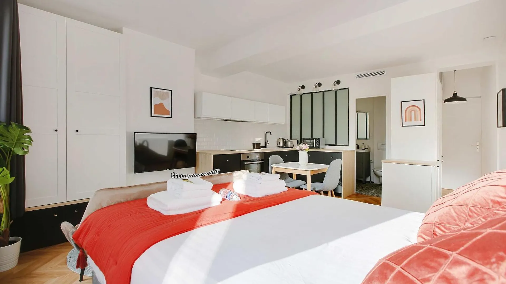 Bastille - Elegant Studio 2 Persons Paris France